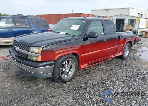 2004 Chevrolet Silverado 1500 Lt z USA, uszkodzony, nr VIN 1GCEC19T74Z302807